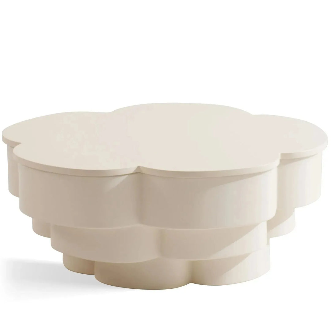 Contemporary wood coffee table parfait detail 2.