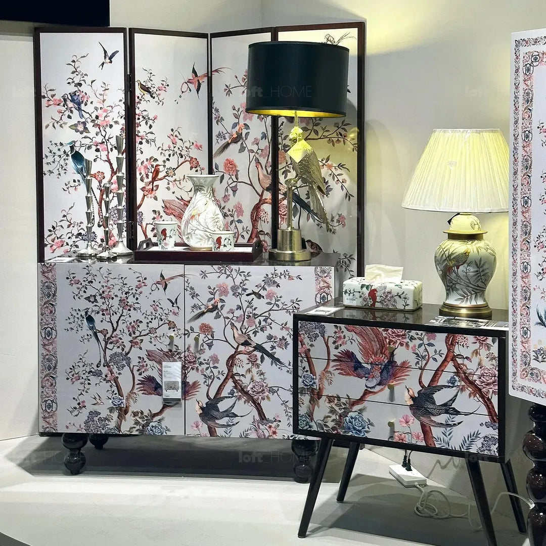 Eclectic wood divider noblenest material variants.