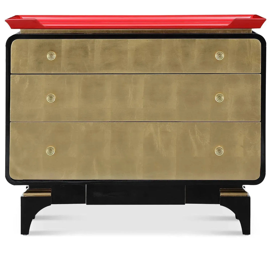 Eclectic wood drawer cabinet noirgold situational feels.