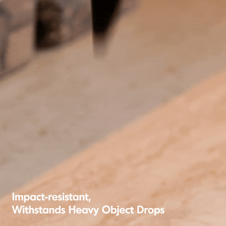 Scandinavian cherry wood sintered stone cabinet timeless in close up details.