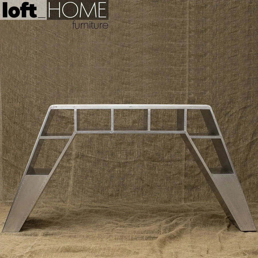 Industrial aluminium study table aircraft primary product view.