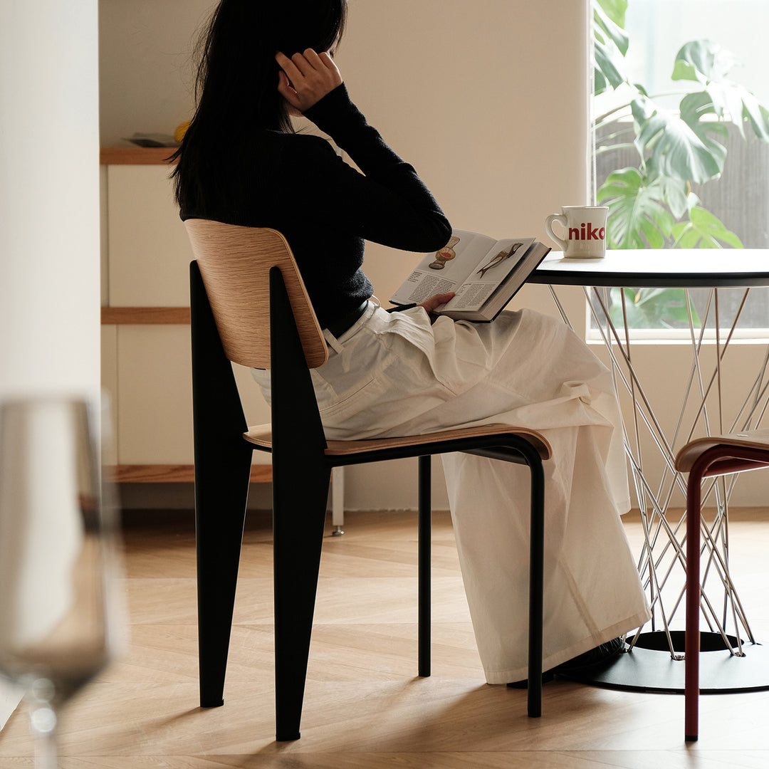 Industrial plywood dining chair standard environmental situation.