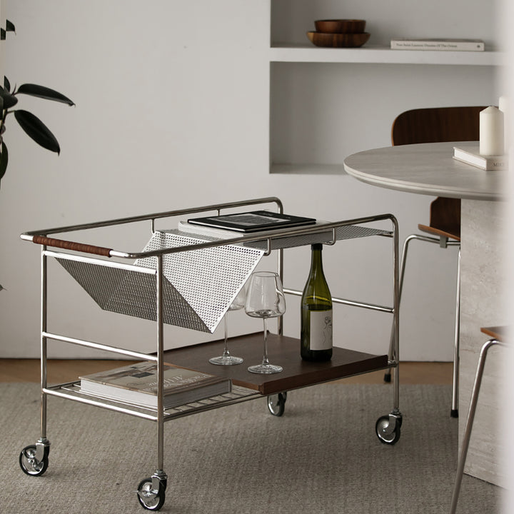 Industrial steel wheeled trolley side table manda size charts.