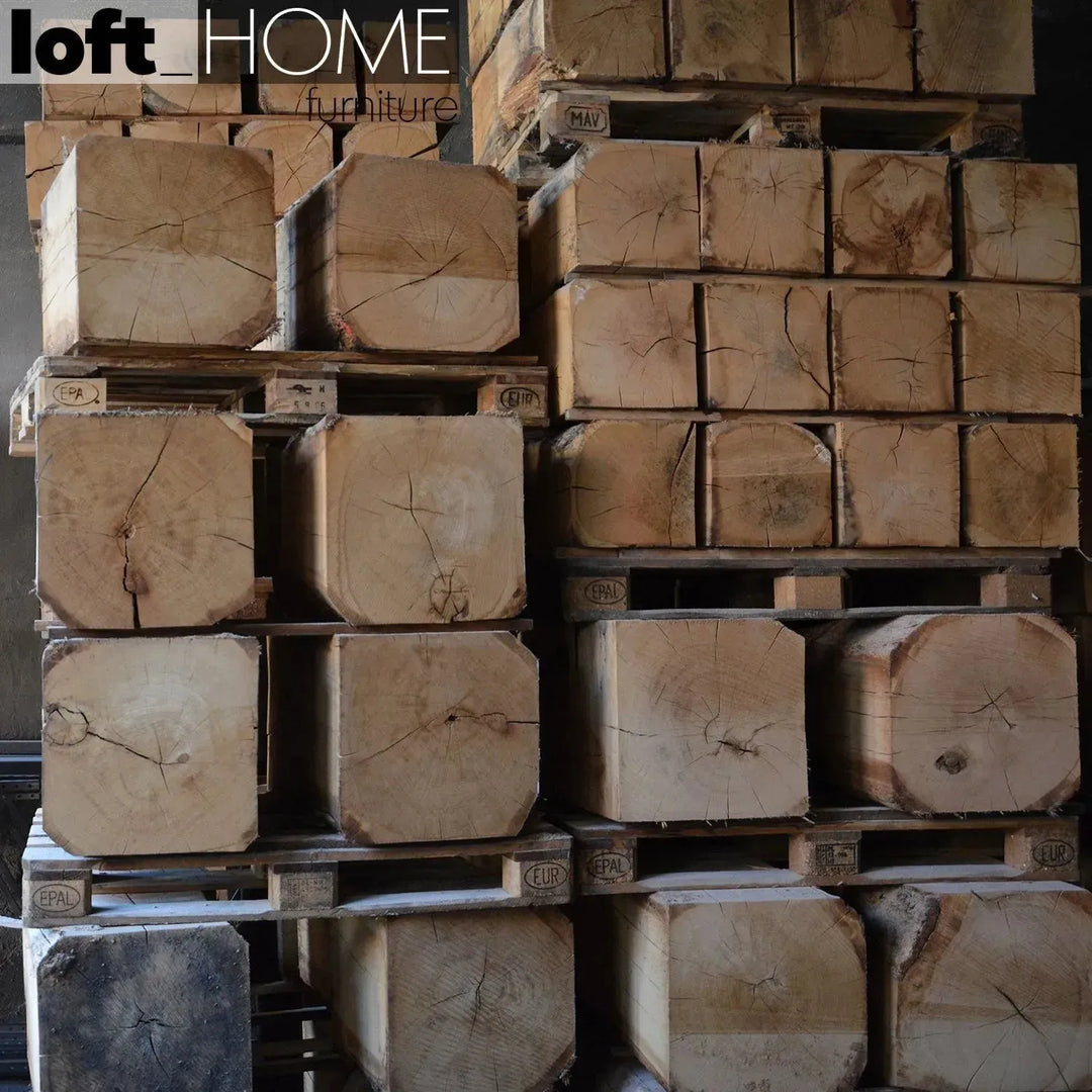 Rustic wood side table root conceptual design.