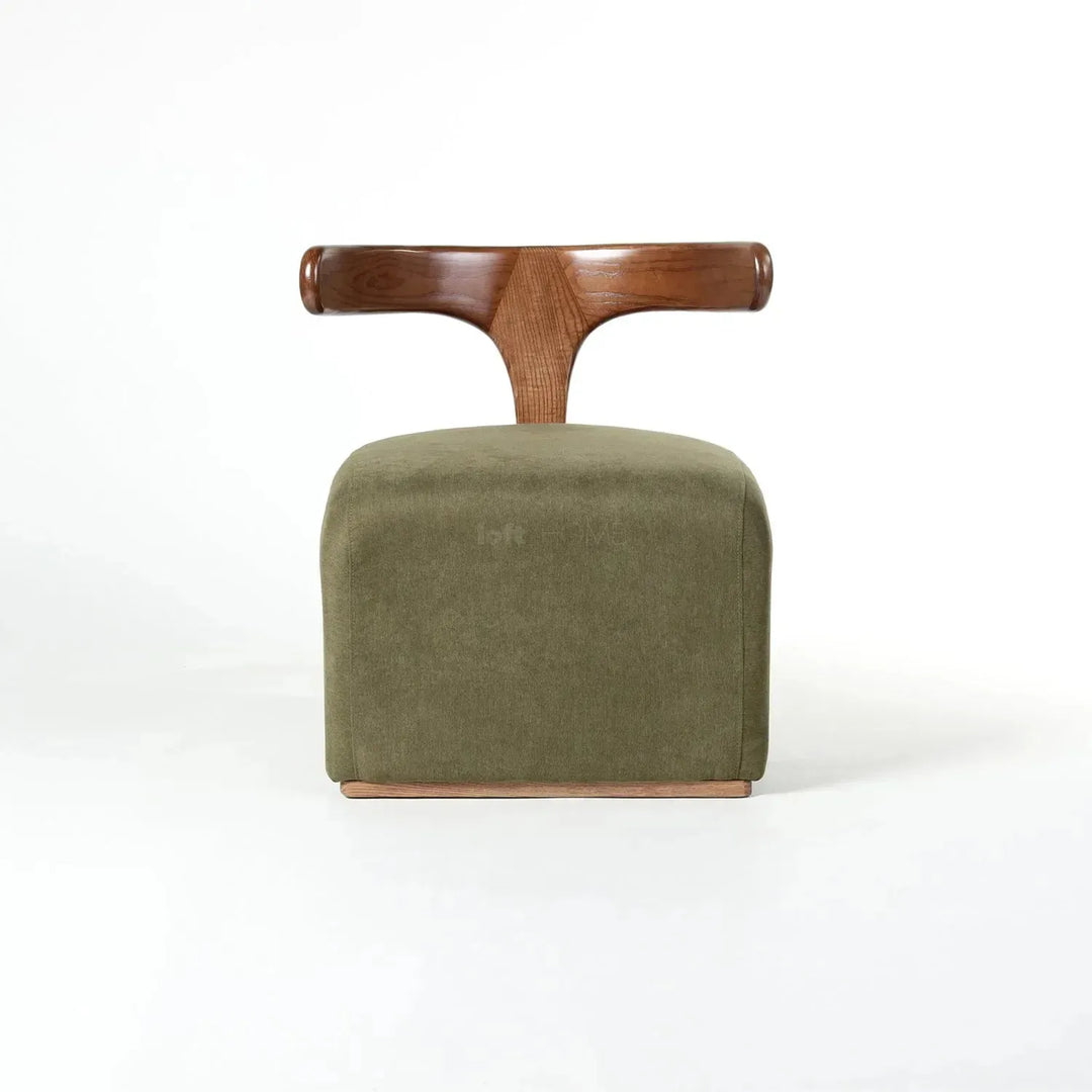 Japandi boucle fabric ottoman moby dick environmental situation.