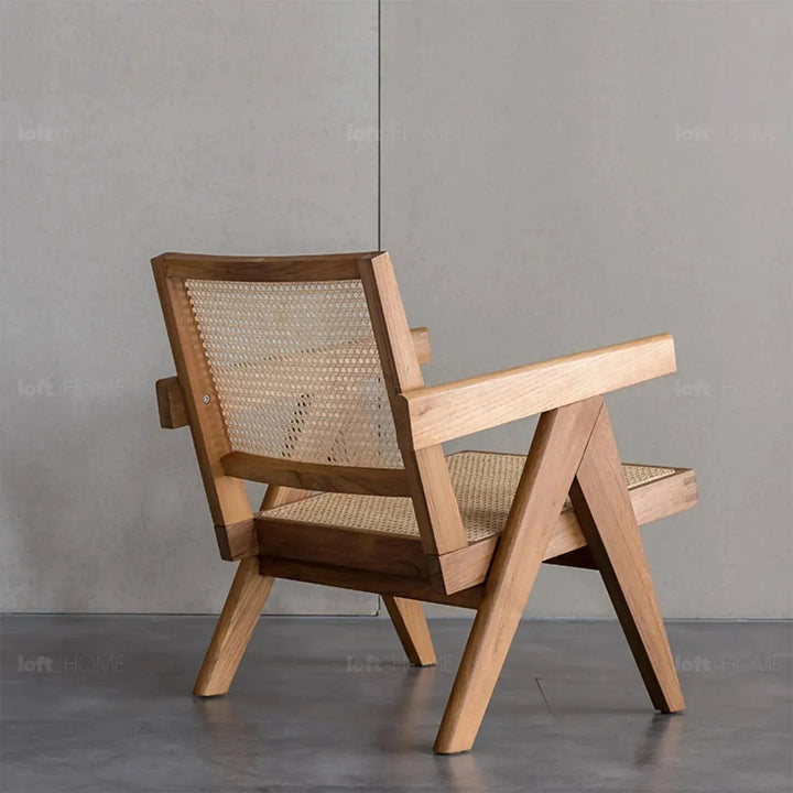 Scandinavian rattan 1 seater sofa chandigarh detail 9.