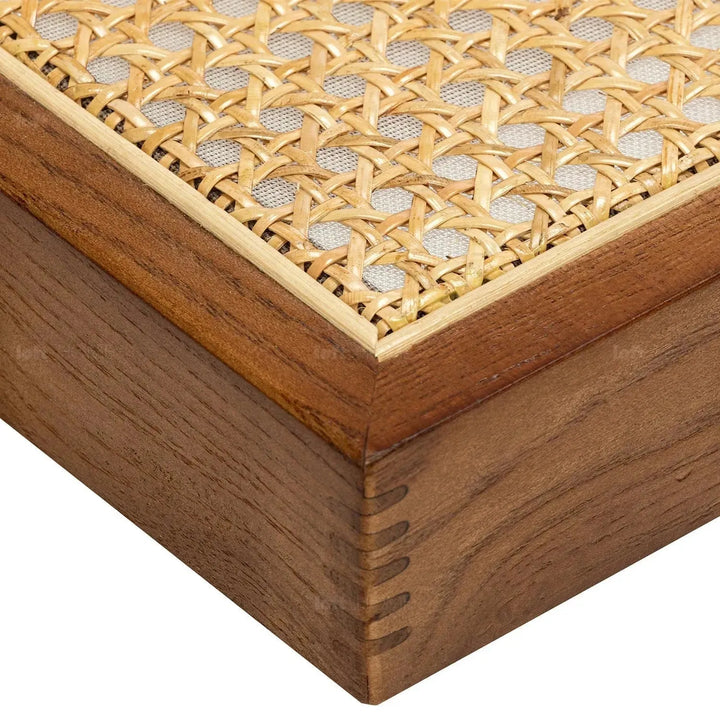 Scandinavian rattan 1 seater sofa chandigarh detail 6.