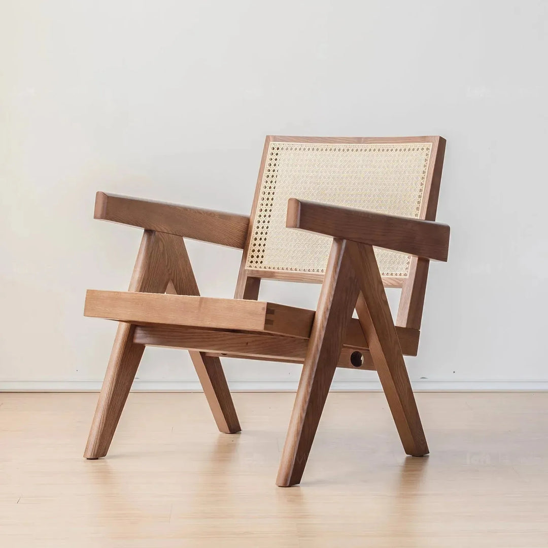 Scandinavian rattan 1 seater sofa chandigarh detail 1.