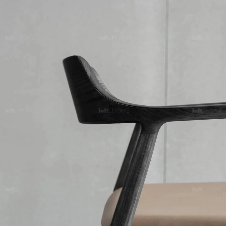 Japandi wood dining chair hiroshima detail 10.