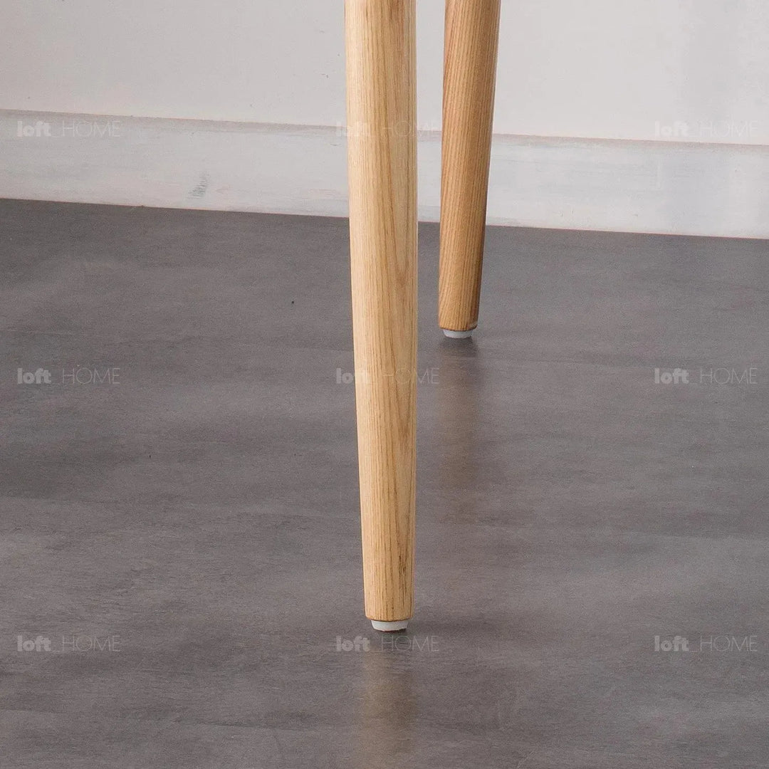 Japandi wood dining chair hiroshima detail 6.