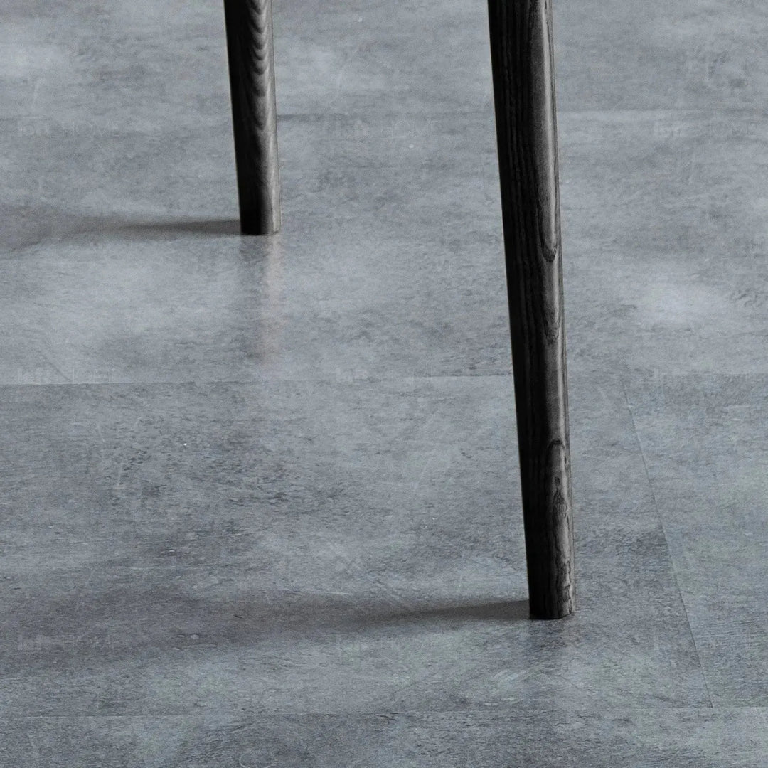 Japandi wood dining chair neum detail 16.