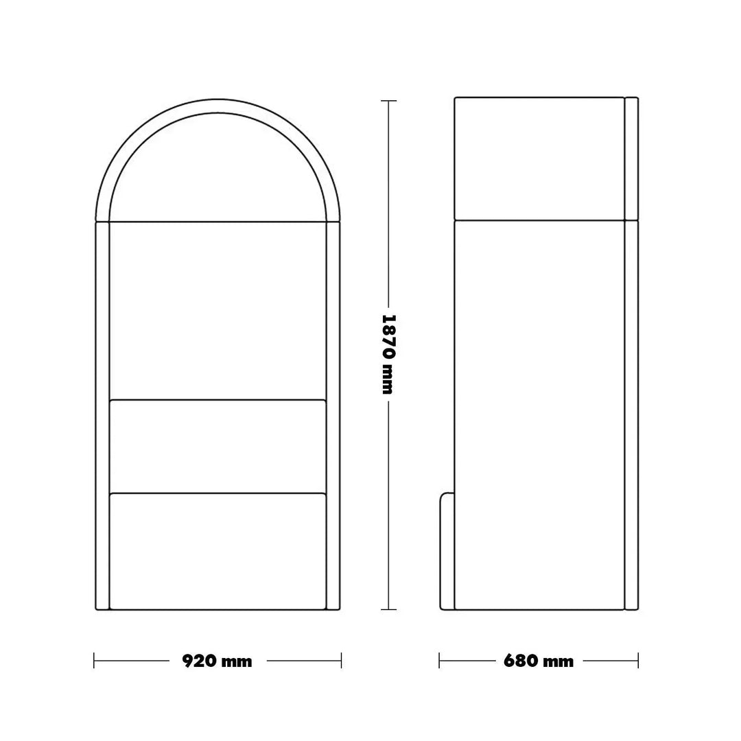 Contemporary fabric 1 seater sofa roma size charts.