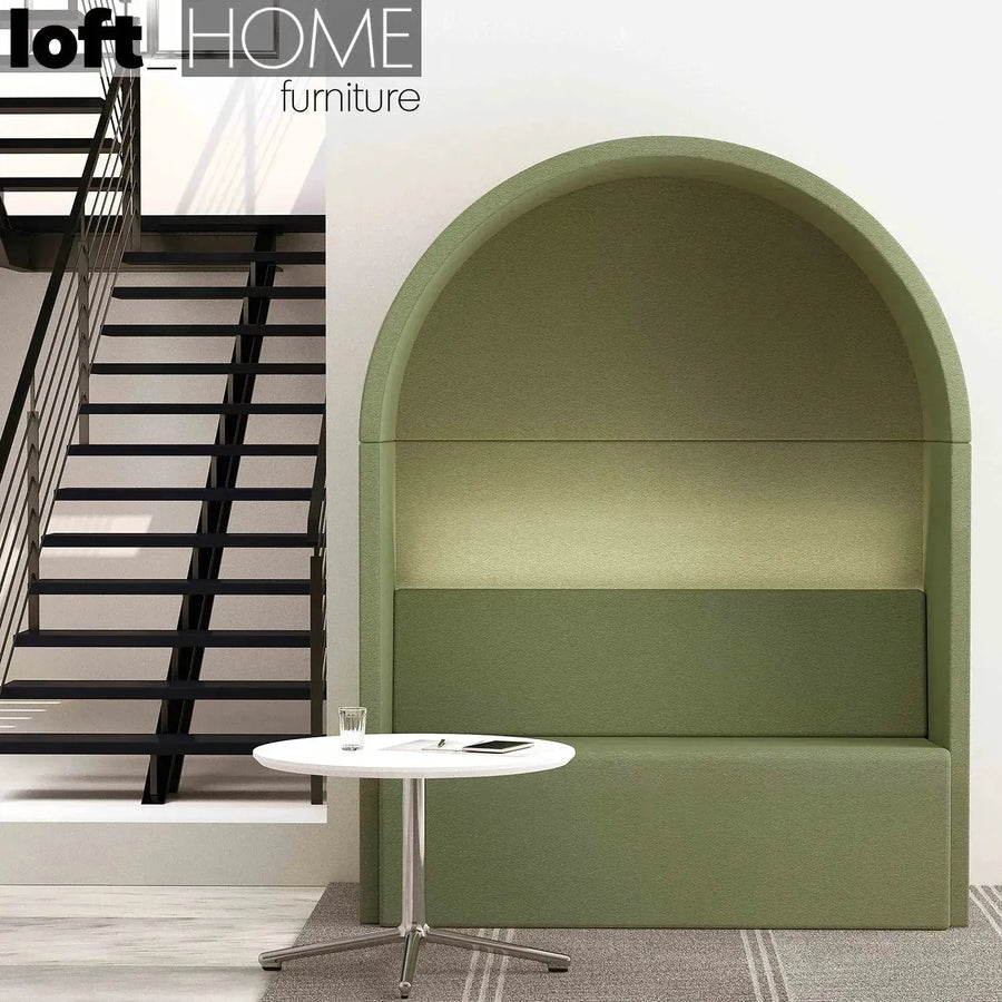 Contemporary fabric 2 seater sofa roma primary product view.