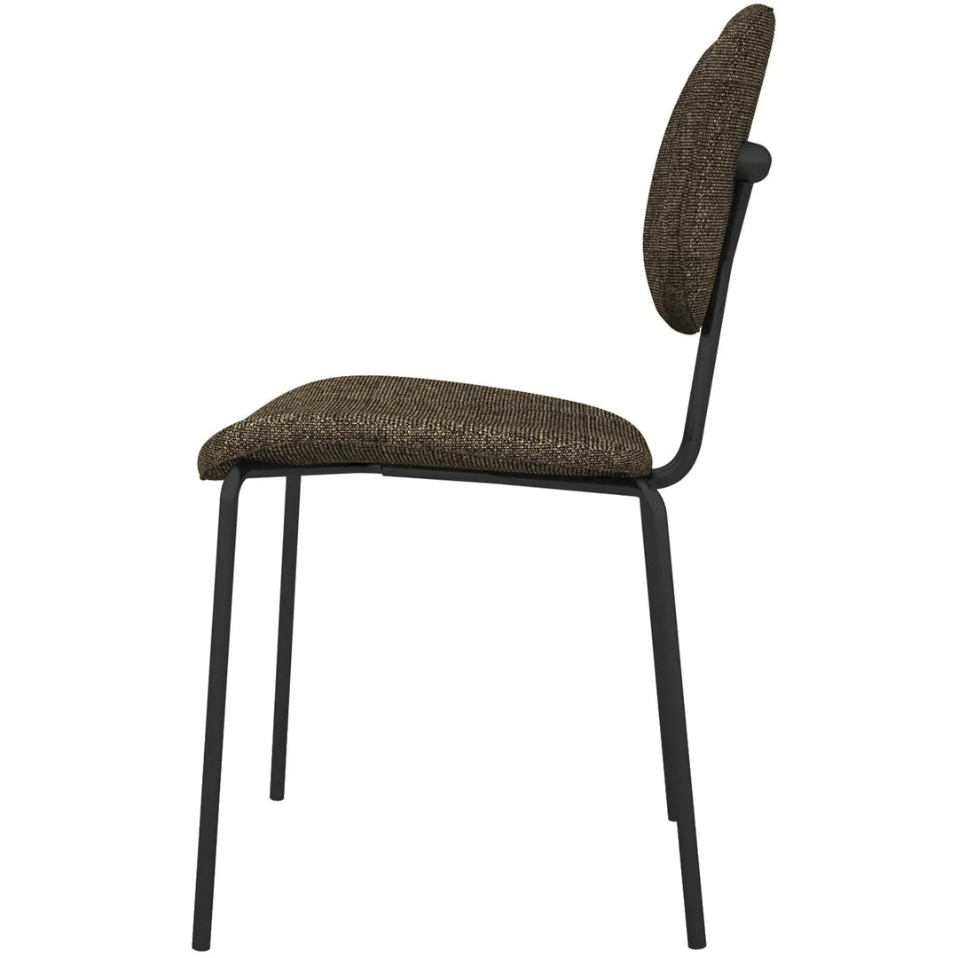 Industrial fabric dining chair et conceptual design.