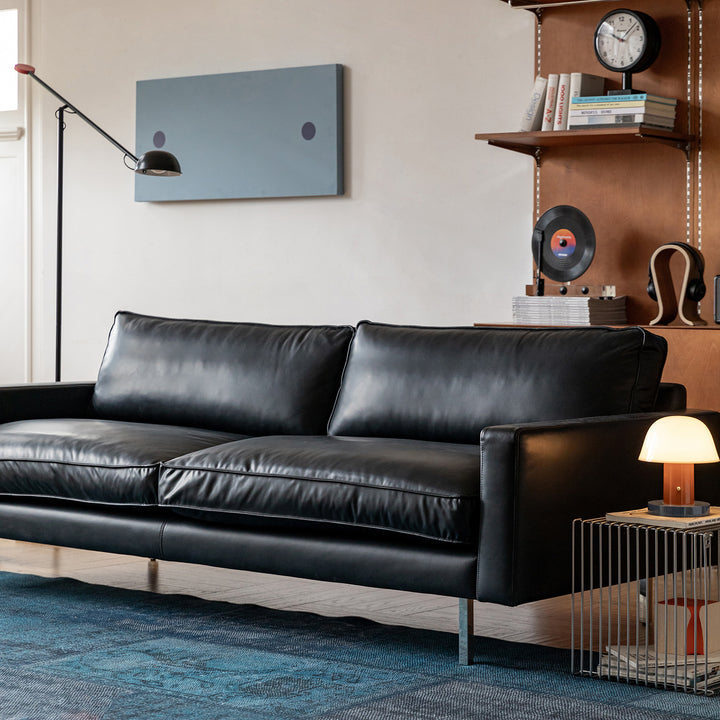 Minimalist Microfiber Leather 2 Seater Sofa UNIQUE