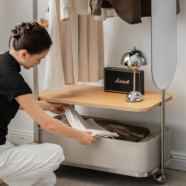 Minimalist Stainless Steel Clothes Hanger HERA