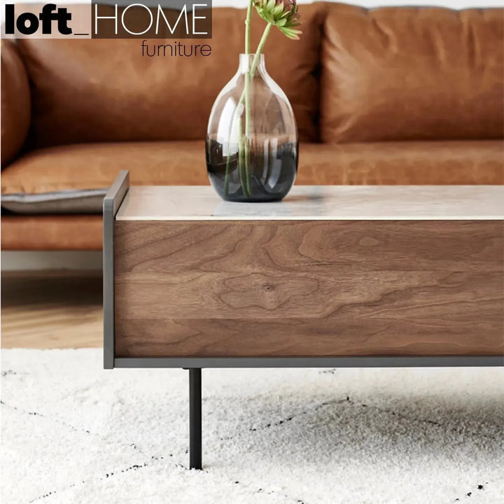 Modern ceramic coffee table alvin conceptual design.