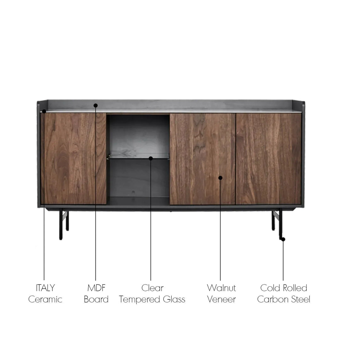 Modern ceramic side cabinet alvin situational feels.