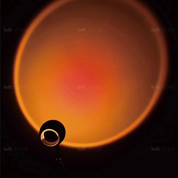 Contemporary charging lamp sunset conceptual design.