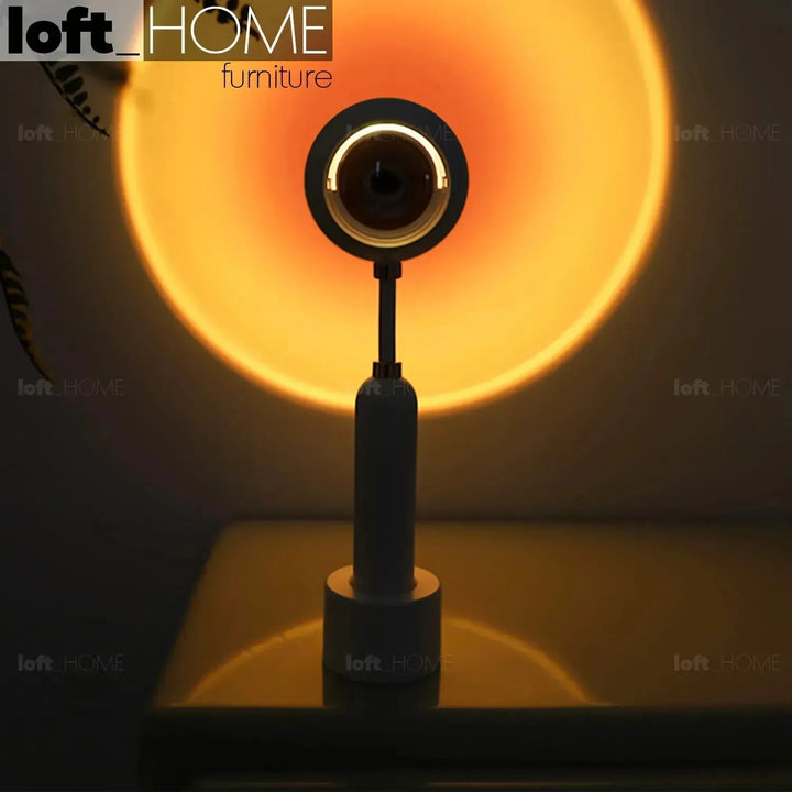 Contemporary charging lamp sunset primary product view.