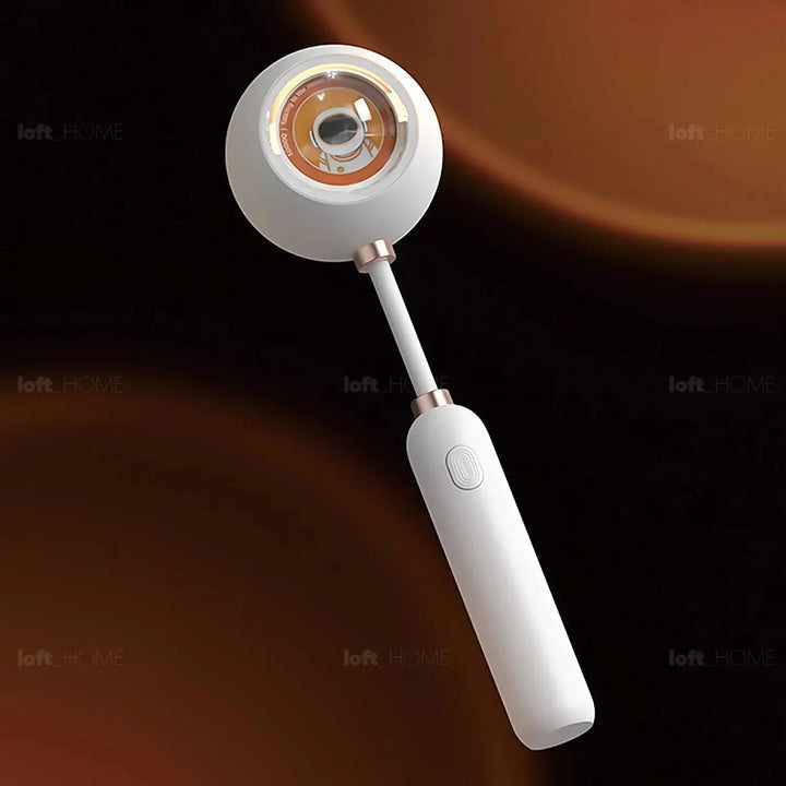 Contemporary charging lamp sunset with context.