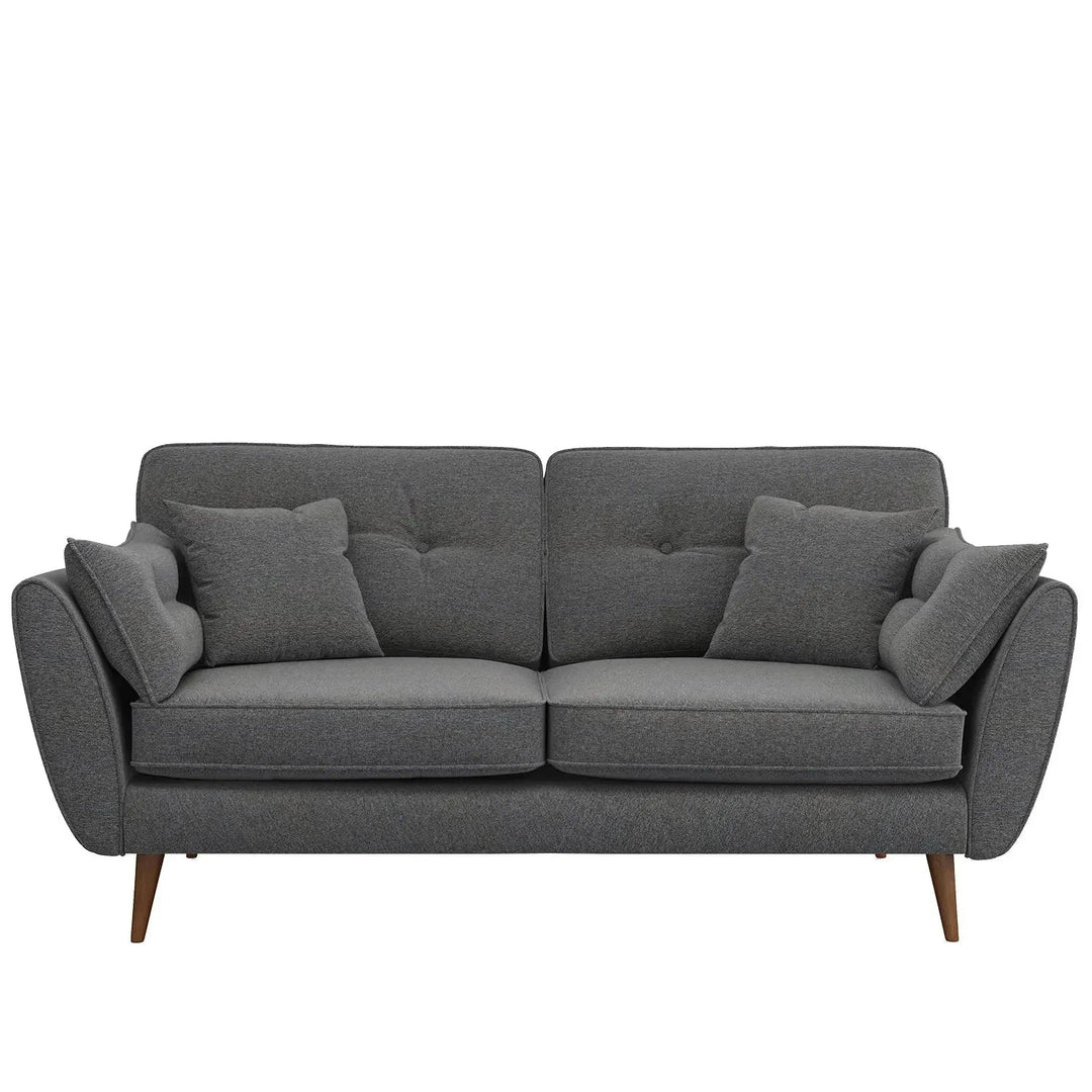 Scandinavian fabric 2 seater sofa henri situational feels.