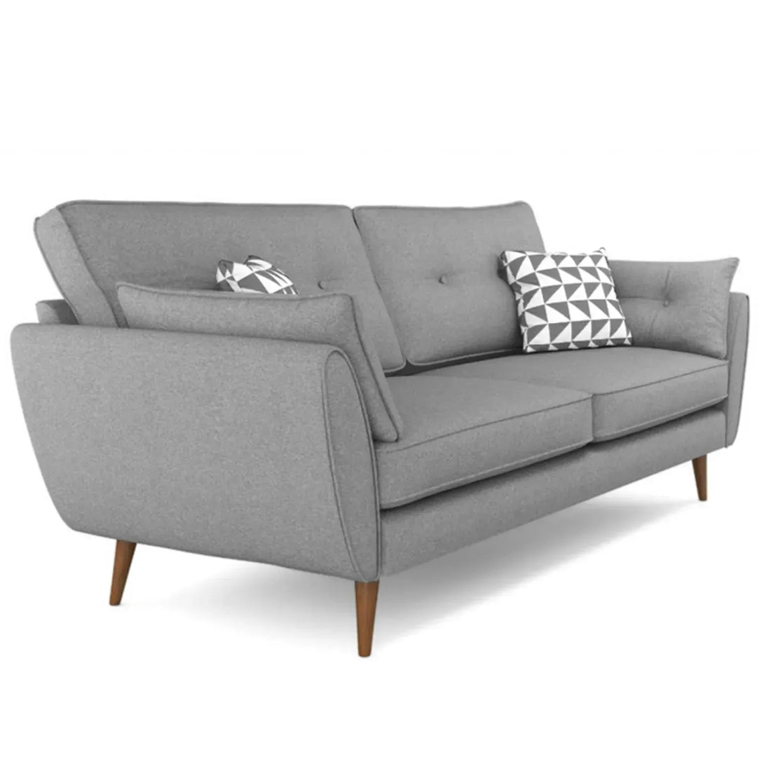 Scandinavian fabric 3 seater sofa henri environmental situation.