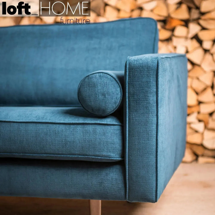 Scandinavian fabric 3 seater sofa monroe in still life.