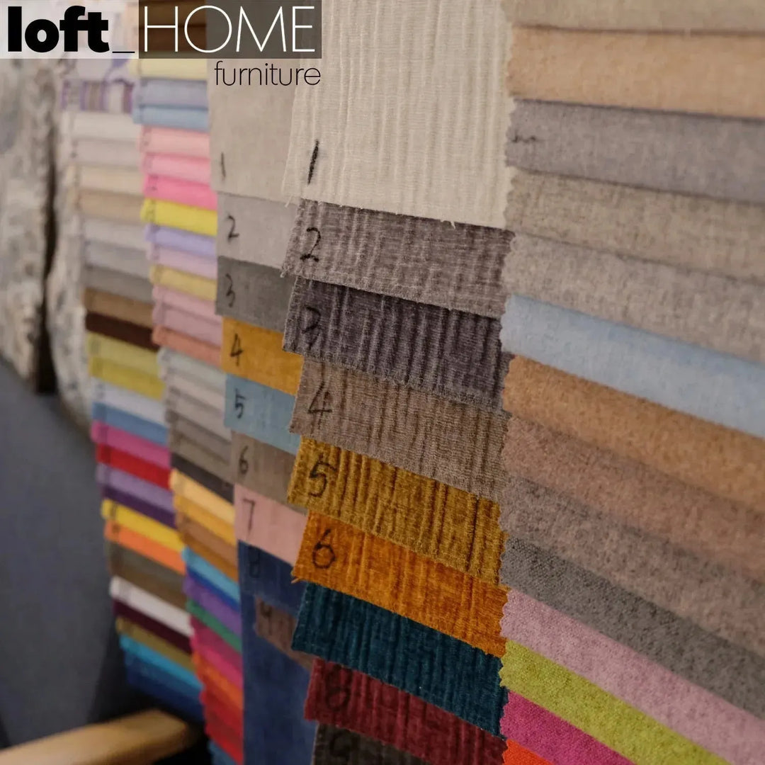 Modern fabric l shape sectional sofa cave 2+l in real life style.