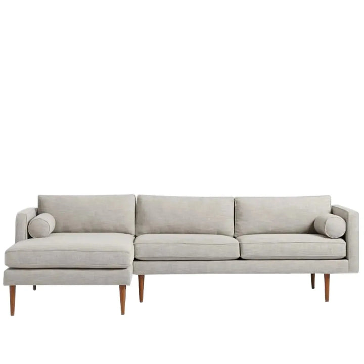 Scandinavian fabric l shape sectional sofa monroe 2+l with context.