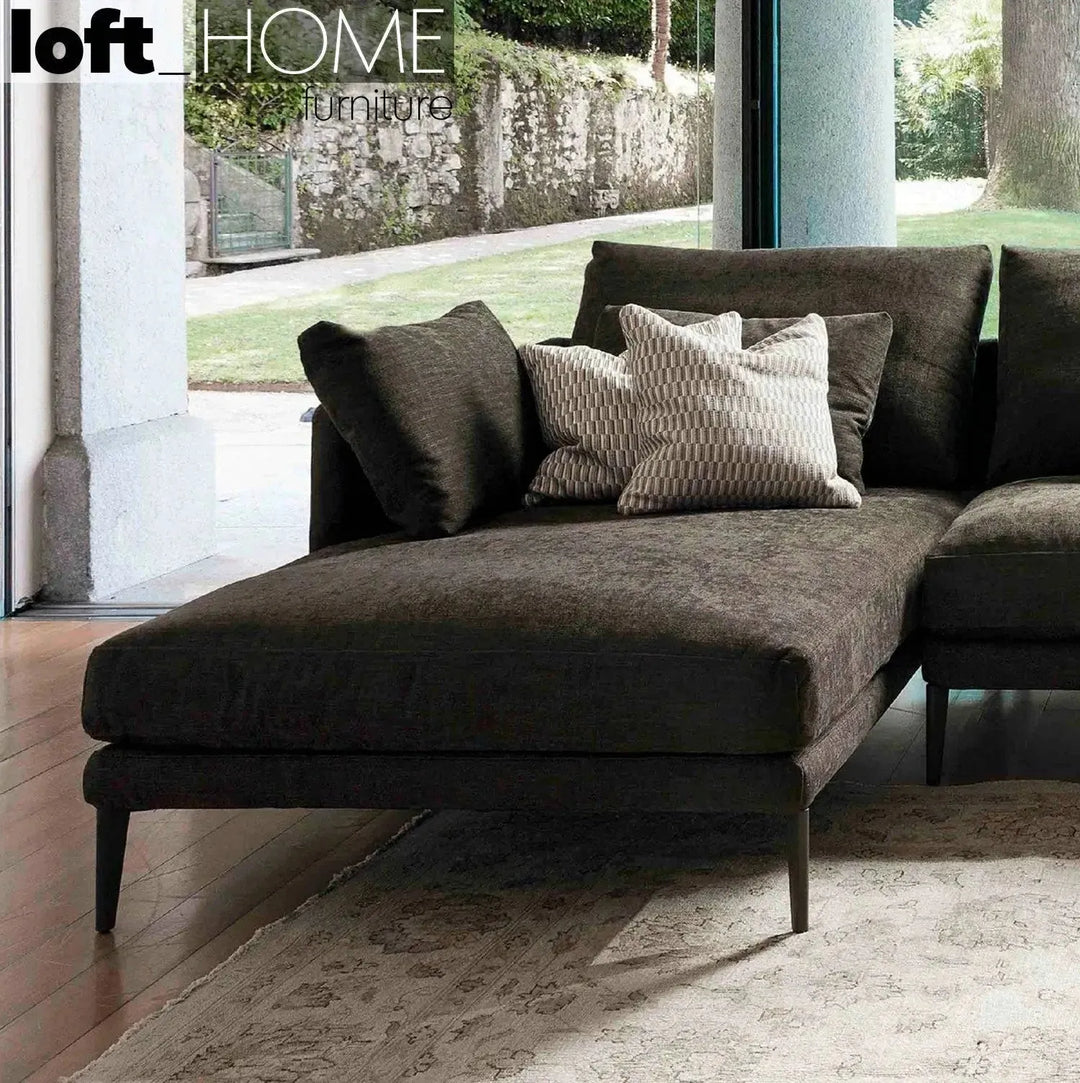 Modern fabric l shape sectional sofa william 3+l conceptual design.