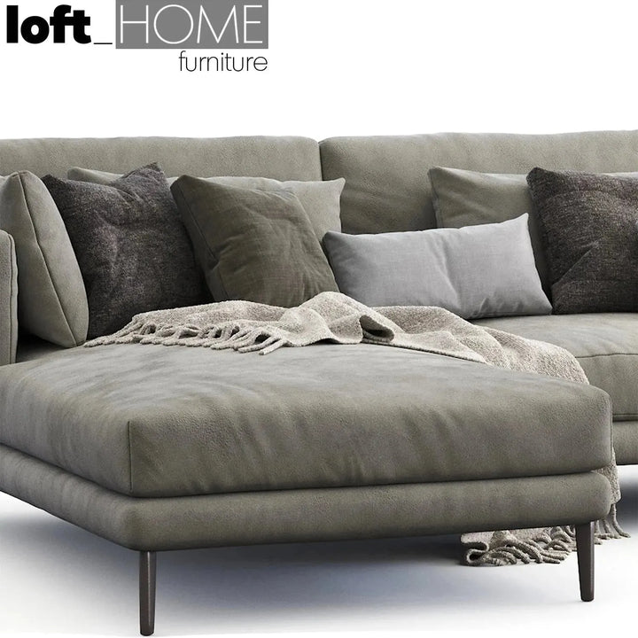 Modern fabric l shape sectional sofa william 2+l environmental situation.