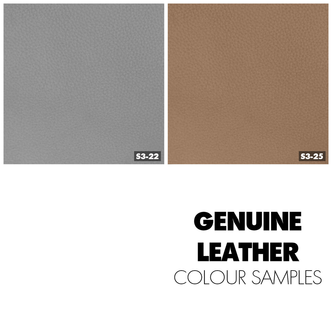 Modern genuine leather electric recliner l shape sectional sofa zeus 3+l color swatches.