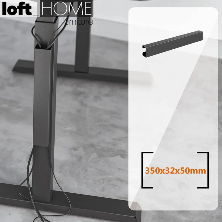 Modern metal magnetic cable management channel material variants.