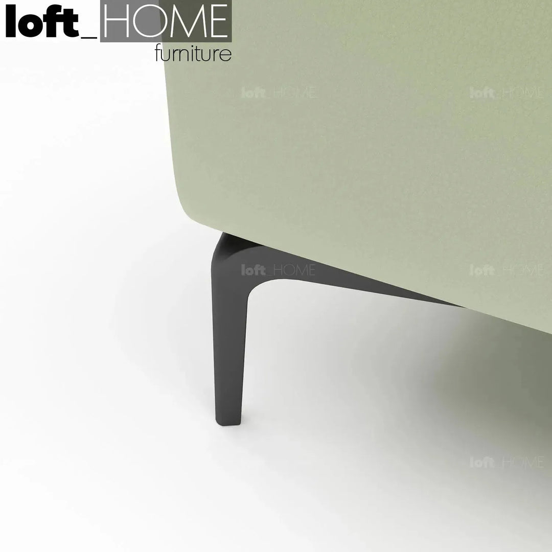 Modern microfiber leather bed raffety situational feels.