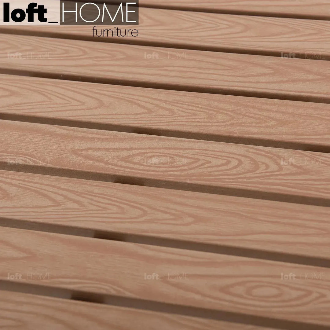 Industrial outdoor dining table bliss 3pcs set conceptual design.