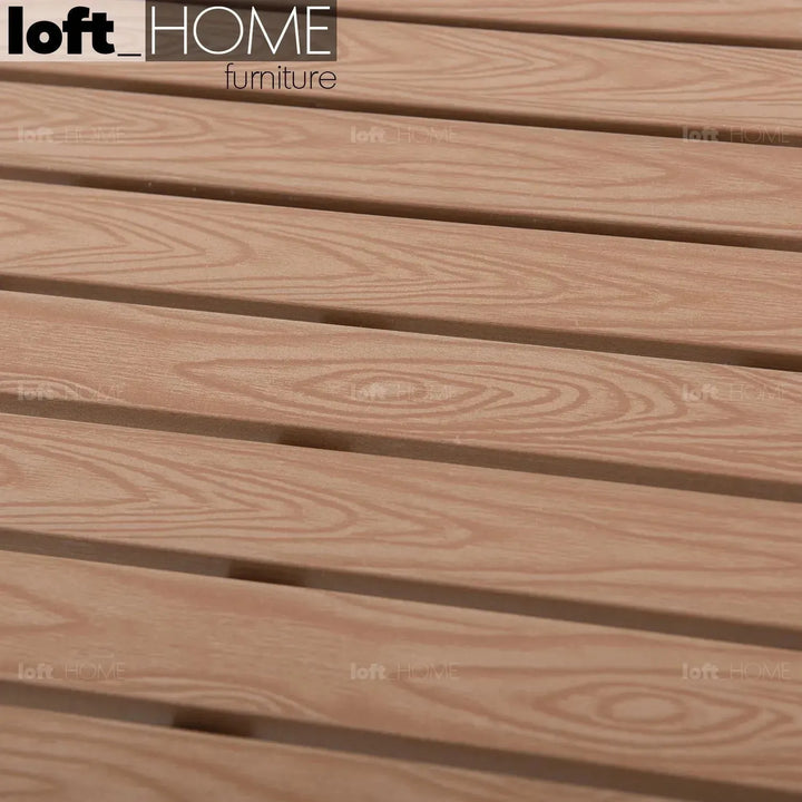 Industrial outdoor dining table bliss 3pcs set conceptual design.