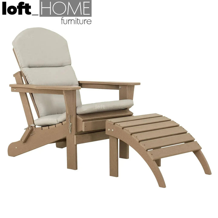 Industrial outdoor ottoman timberland color swatches.