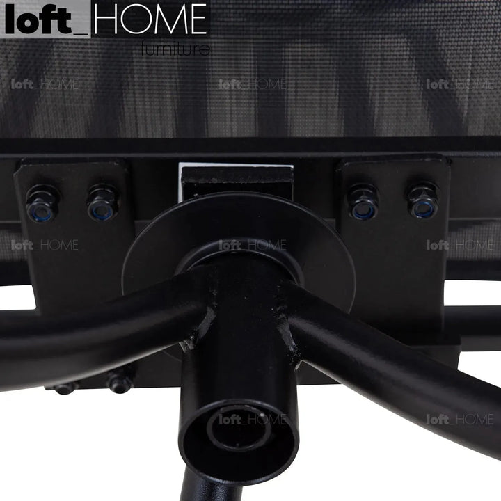 Industrial outdoor revolving dining chair patio situational feels.