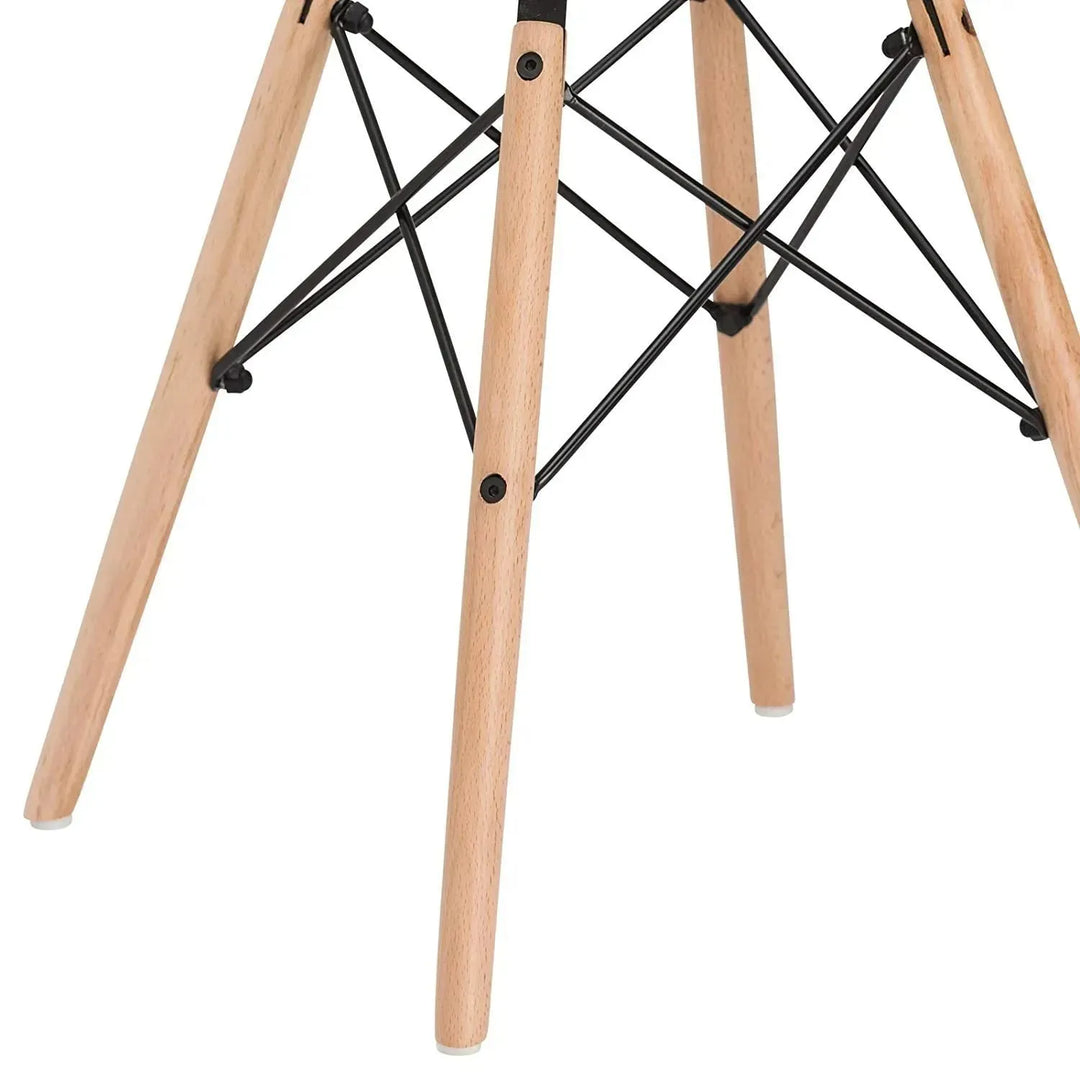 Contemporary plastic dining chair eames grey environmental situation.