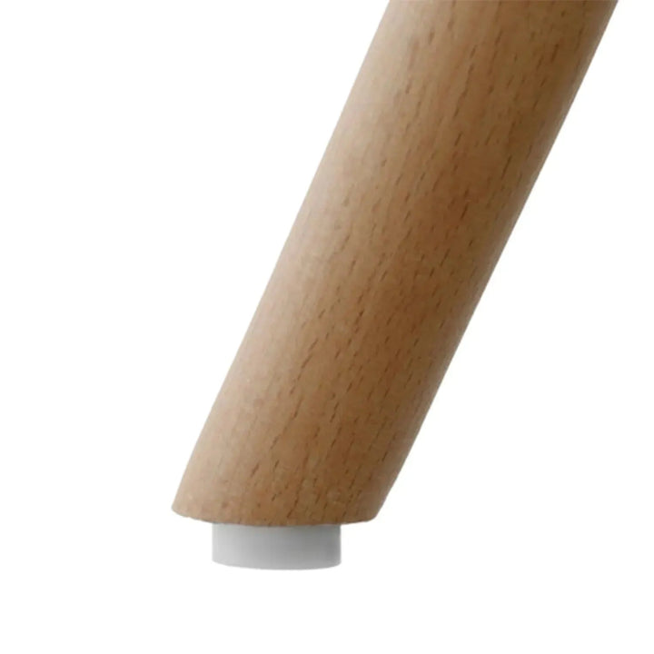 Contemporary plastic dining chair eames grey in still life.