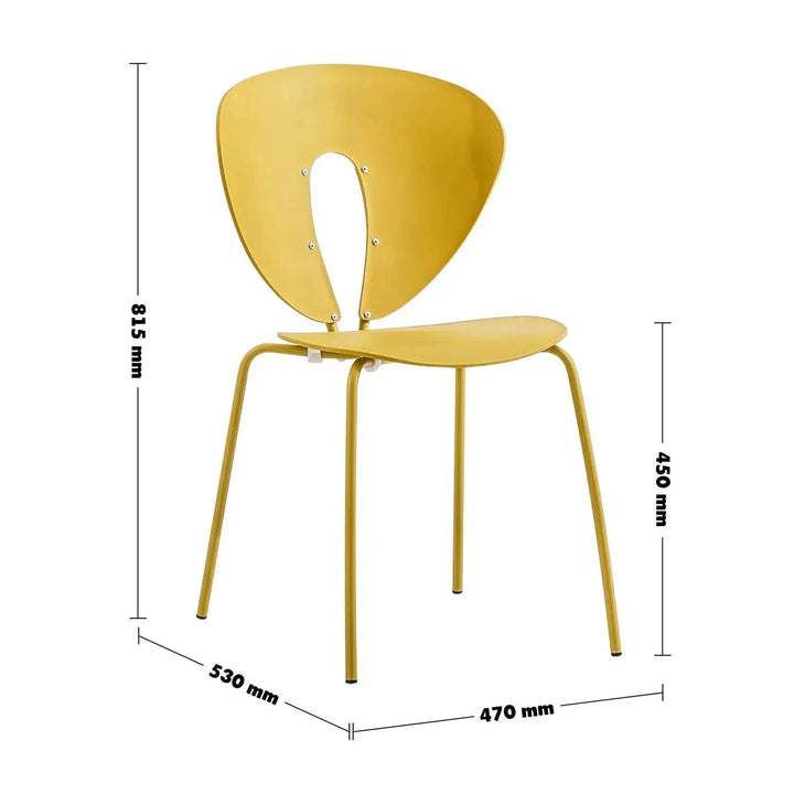 Contemporary plastic dining chair globus size charts.