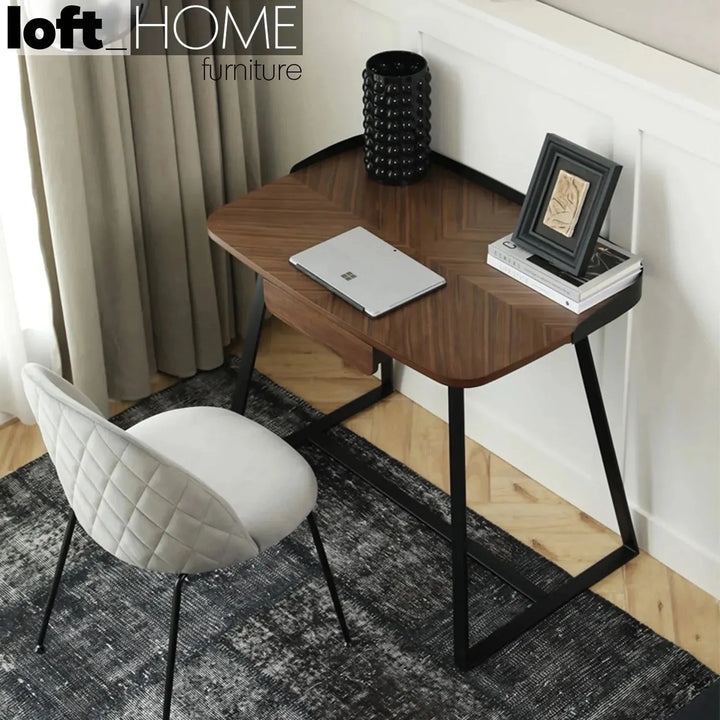 Modern plywood study table dario color swatches.