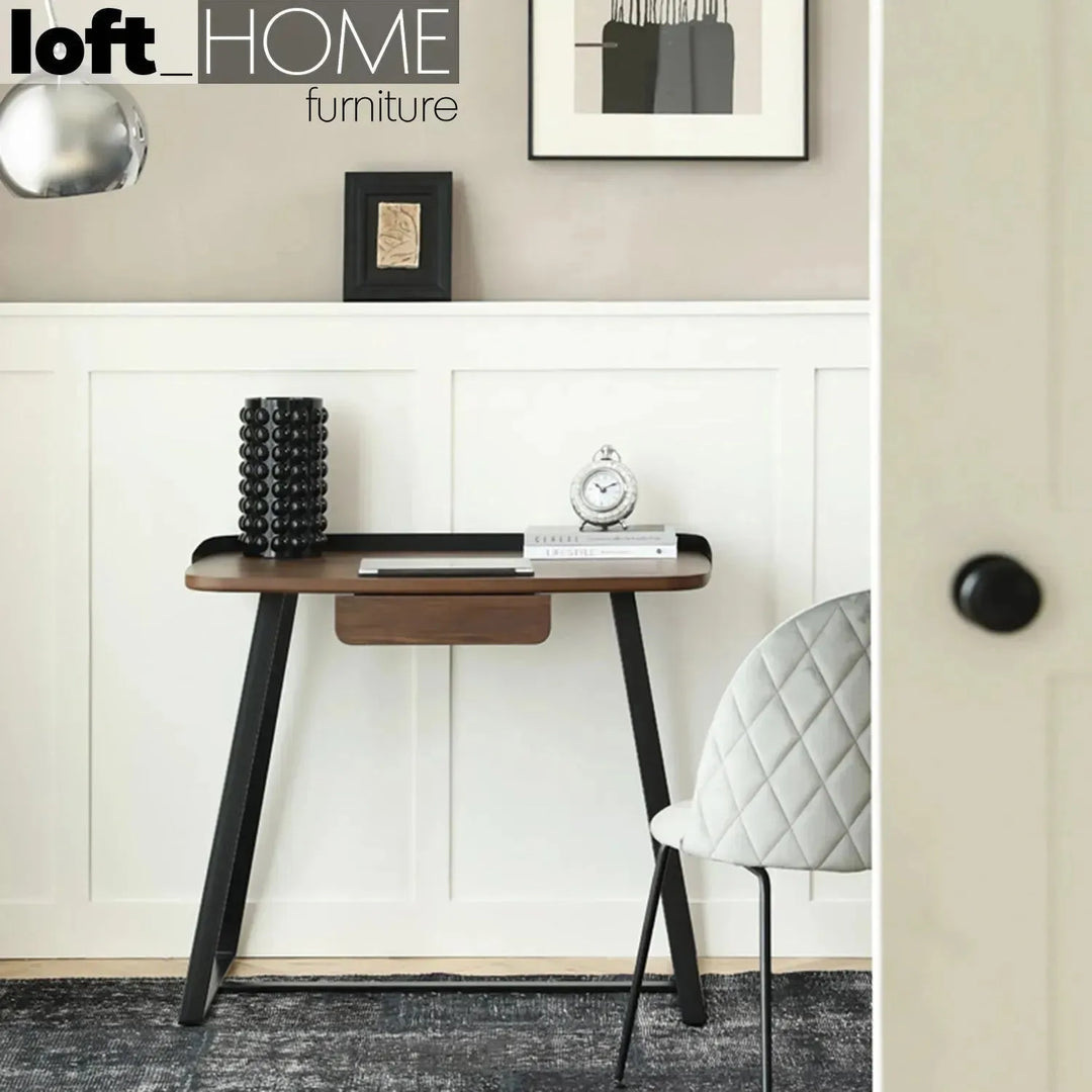 Modern plywood study table dario material variants.