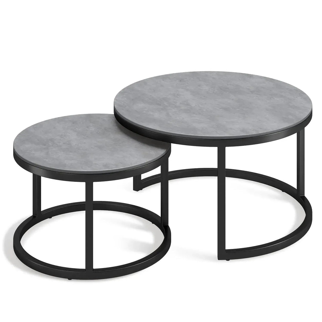 Modern sintered stone coffee table black environmental situation.