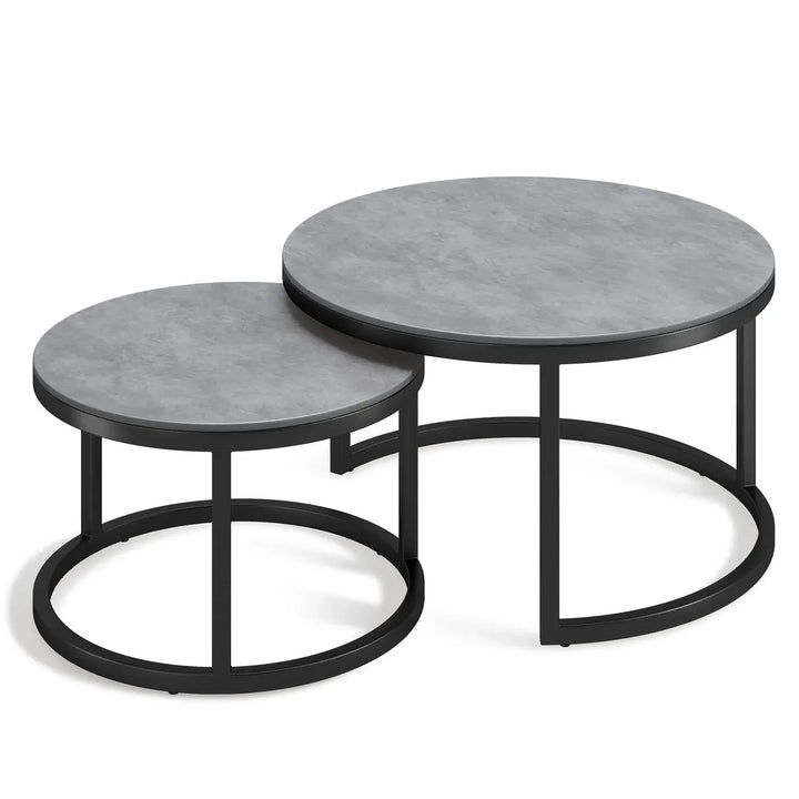 Modern sintered stone coffee table black environmental situation.