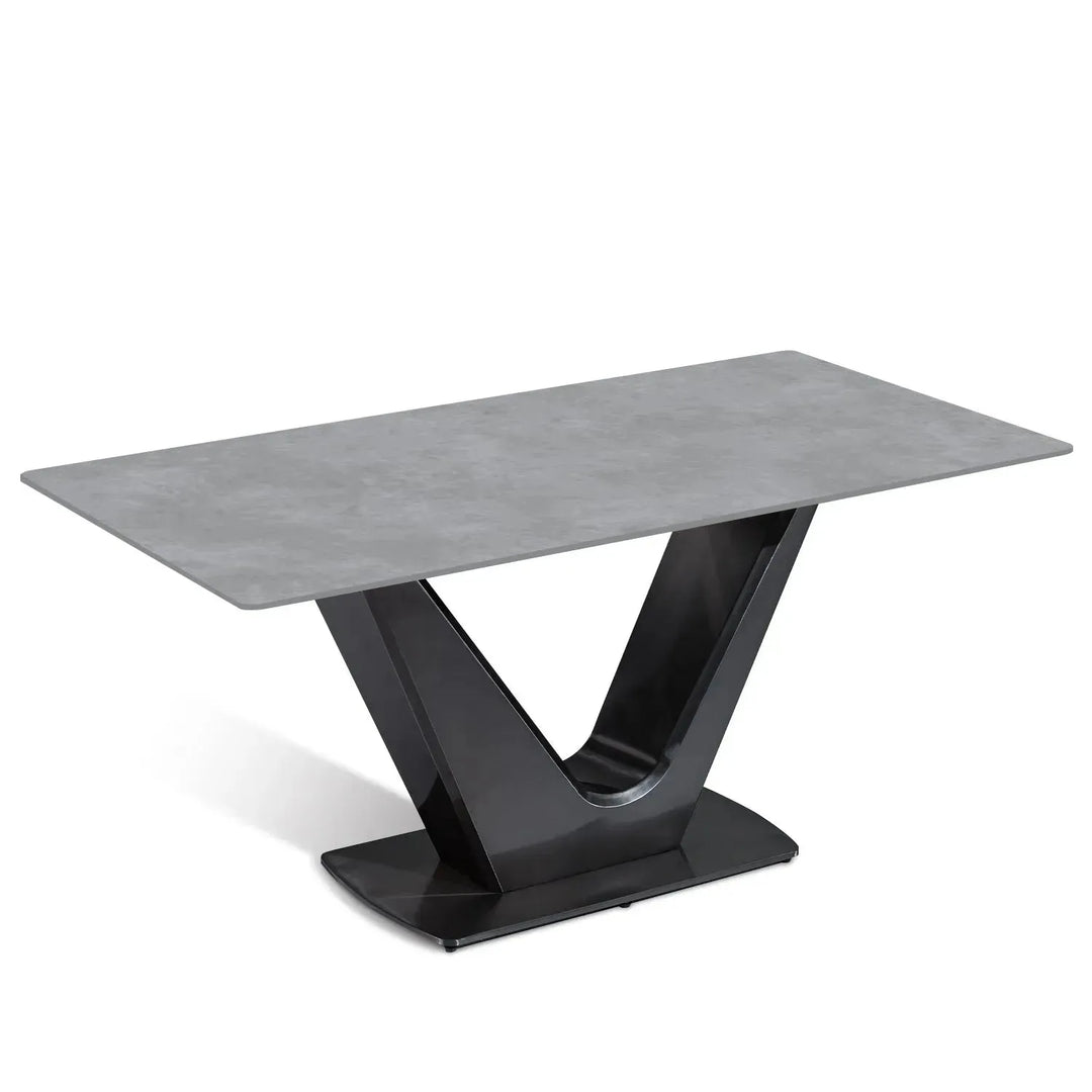Modern sintered stone dining table titan v environmental situation.