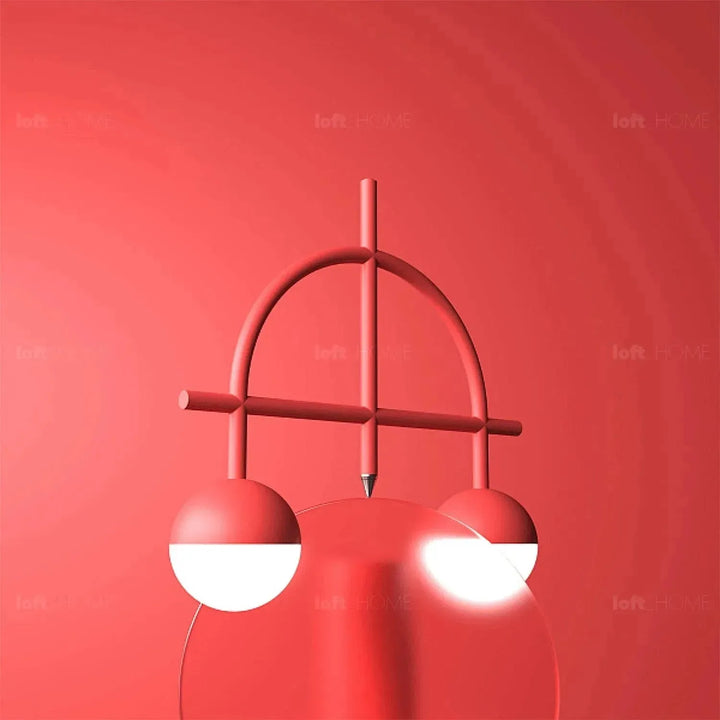 Contemporary steel charging table lamp balance situational feels.