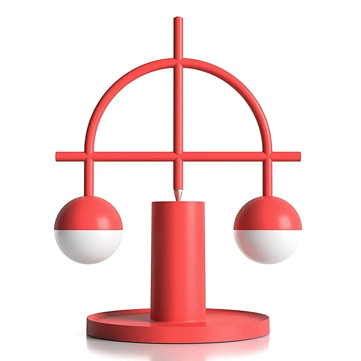 Contemporary steel charging table lamp balance environmental situation.