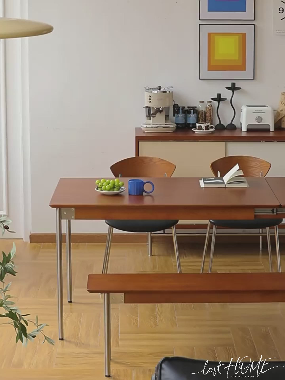 Vintage boxwood extendable dining table season environmental situation.